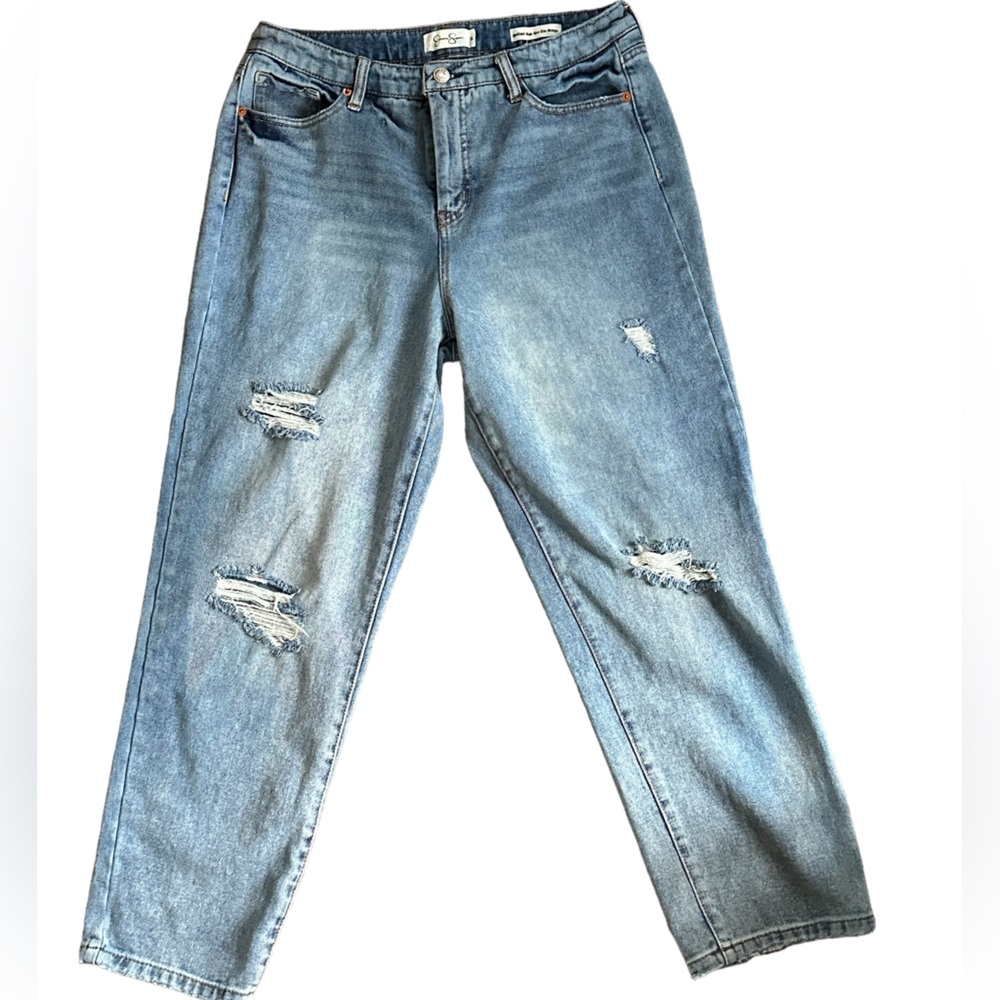 Jessica Simpson Spotlight High Rise Slim Straight Jeans Size 30